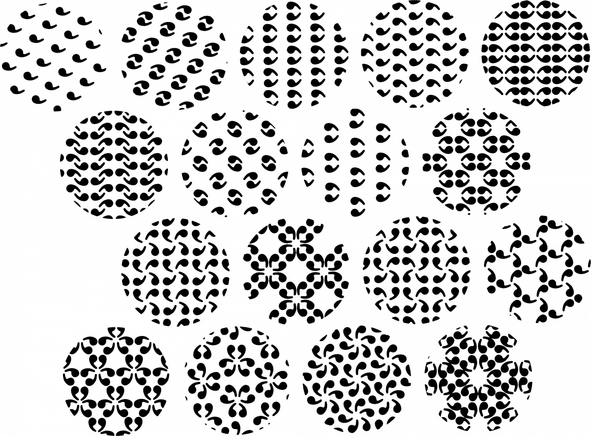 17 wallpaper symmetry groups